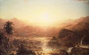 Frederic Edwin Church The andes of Ecuador Sweden oil painting artist